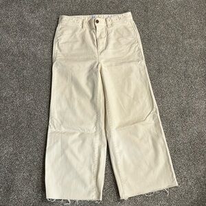 Gap stretchy jeans, size 8 wide leg